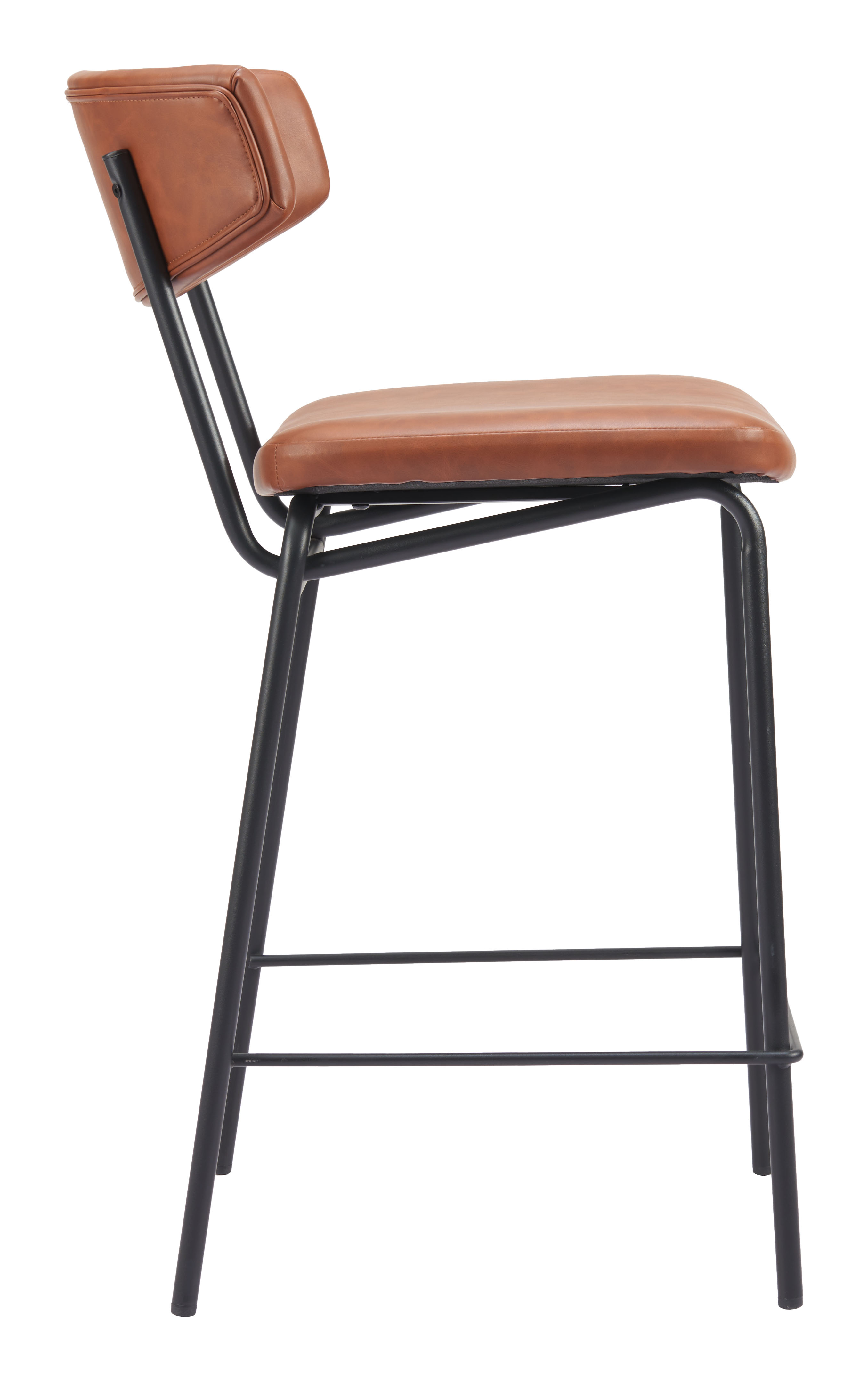 Charon Counter Stool (Set of 2) Vintage Brown product image
