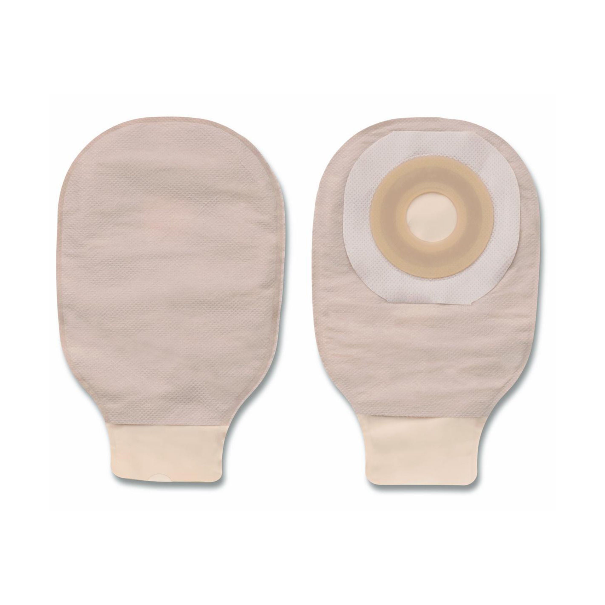 Premier™ Flextend™ One-Piece Beige Colostomy Pouch, Pre-cut to Fit 32 mm Stomas