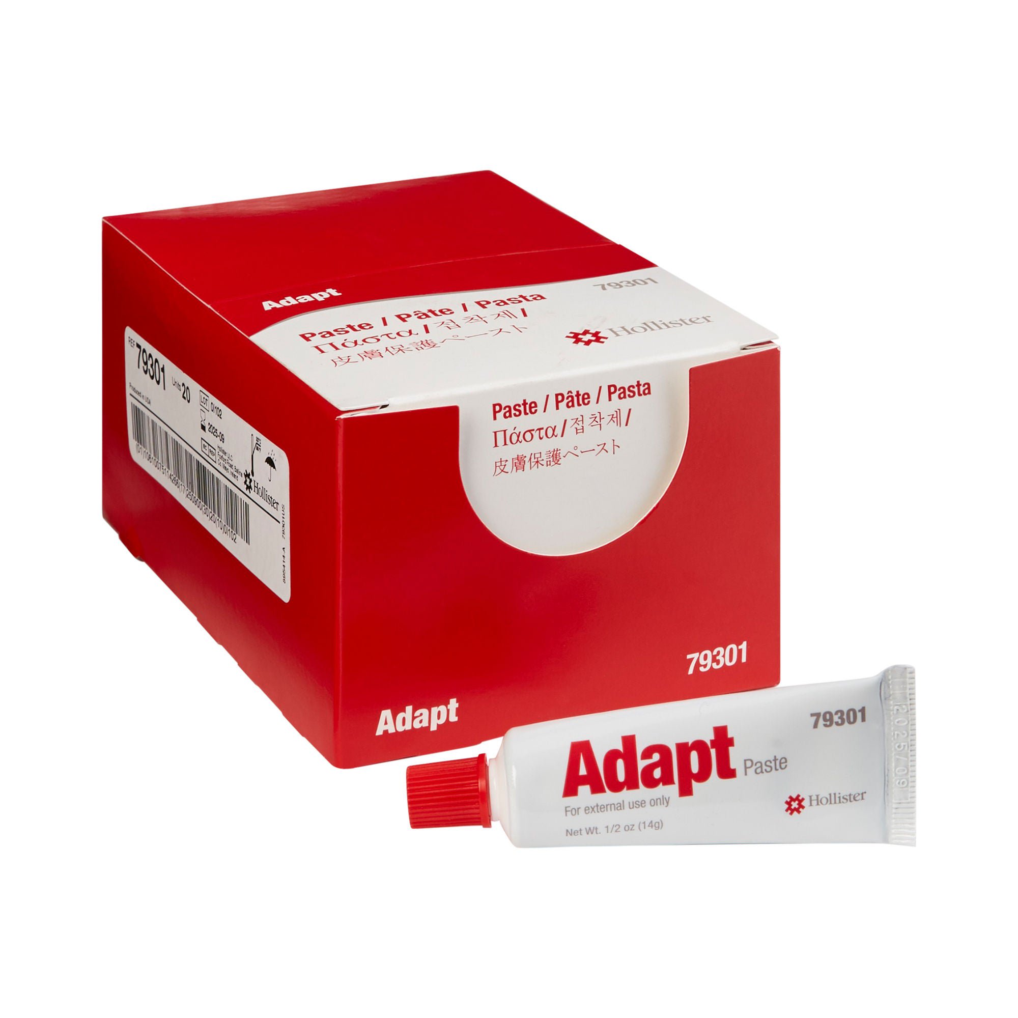Adapt Filler Paste for use with Hollister Ostomy Skin Barrier, 0.5-ounce Tube