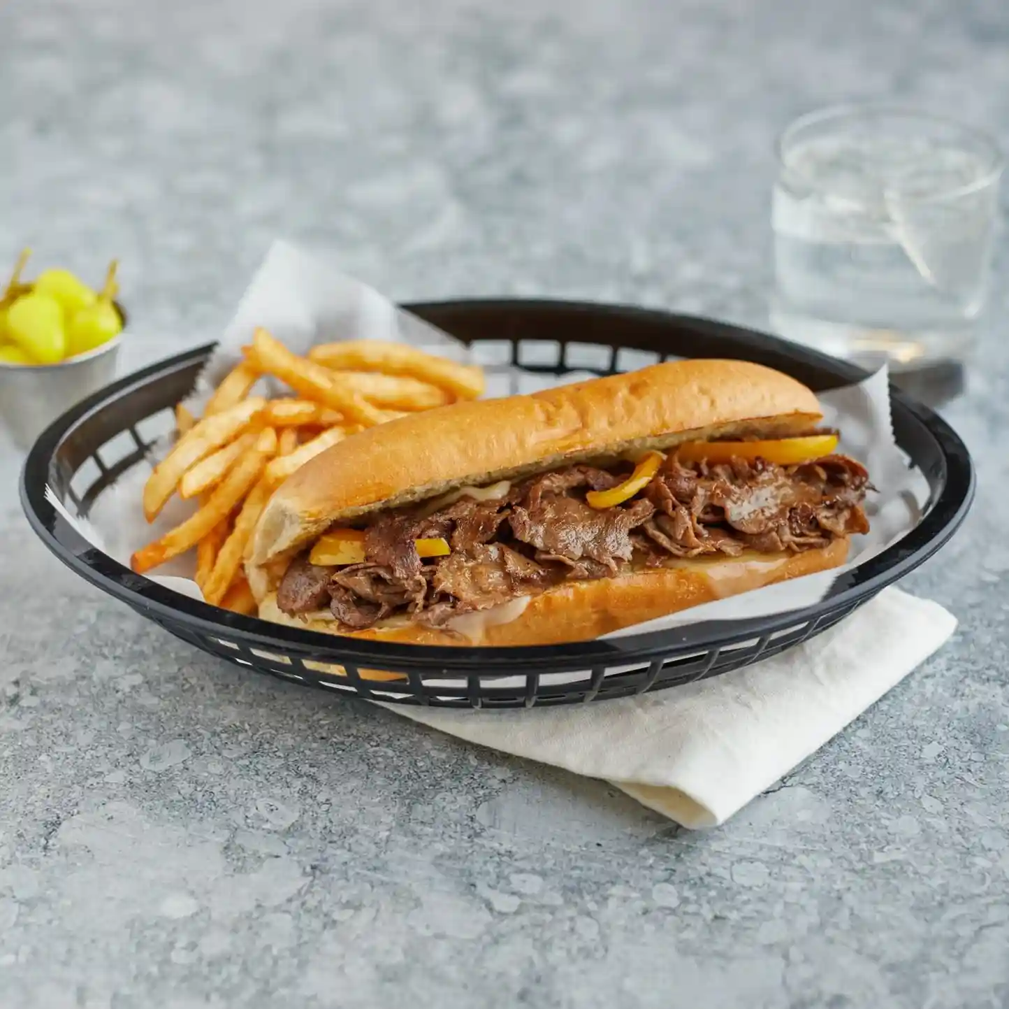 Philly Freedom® Gold Traditional Beef Flat Steak Slices, Marinated with Food Starch, 5 oz_image_1