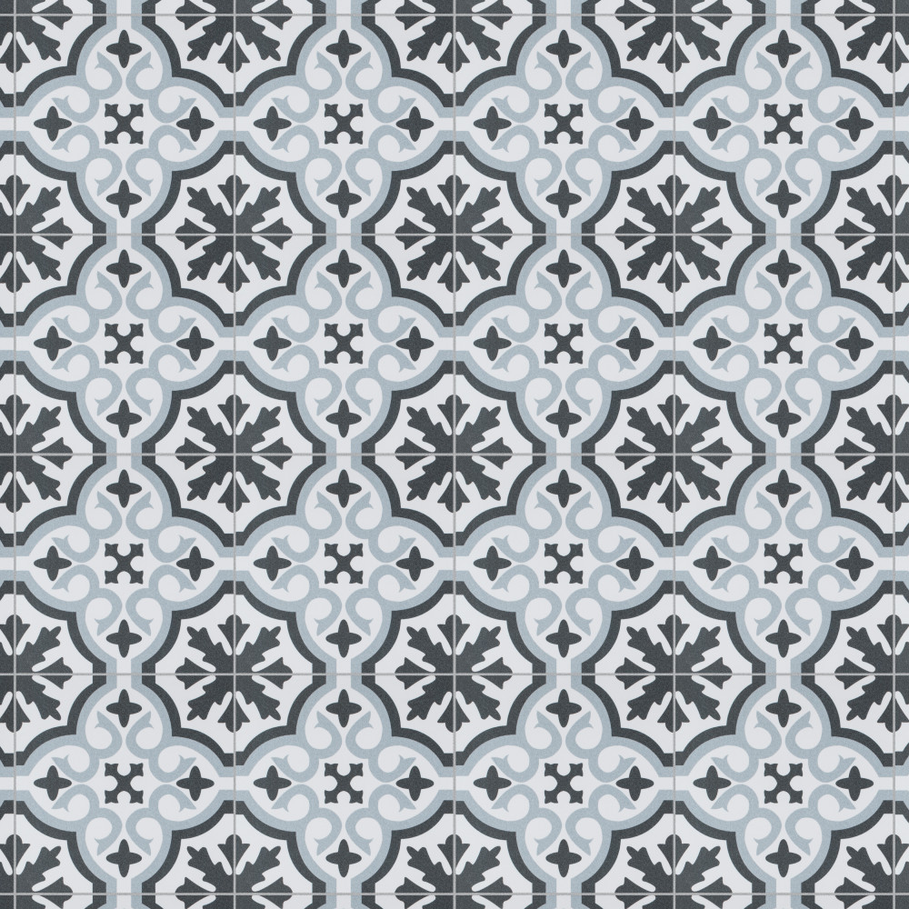 Berkeley Essence Sky 17-3/4 in. x 17-3/4 in. Porcelain Floor and Wall Tile