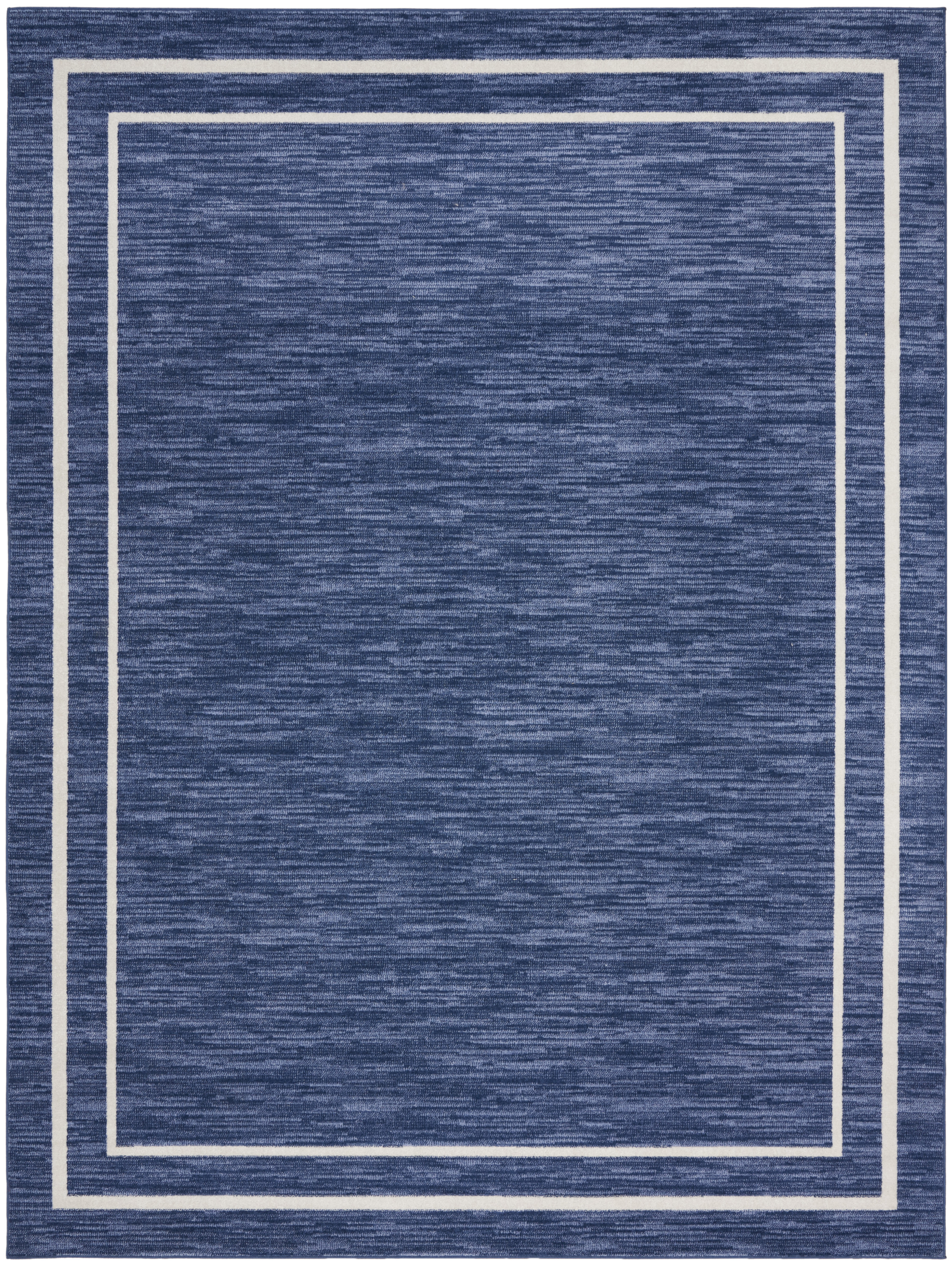 Nourison Nourison Essentials 8' x 10' Navy Ivory Contemporary Rug