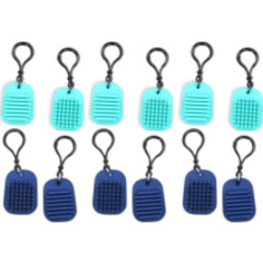 Calming Clips Fidget Toy Keychain, Pack of 12