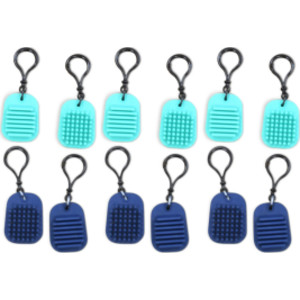 Calming Clips Fidget Toy Keychain, Pack of 12