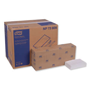 Tork, Advanced, Napkins, 3 ply, White