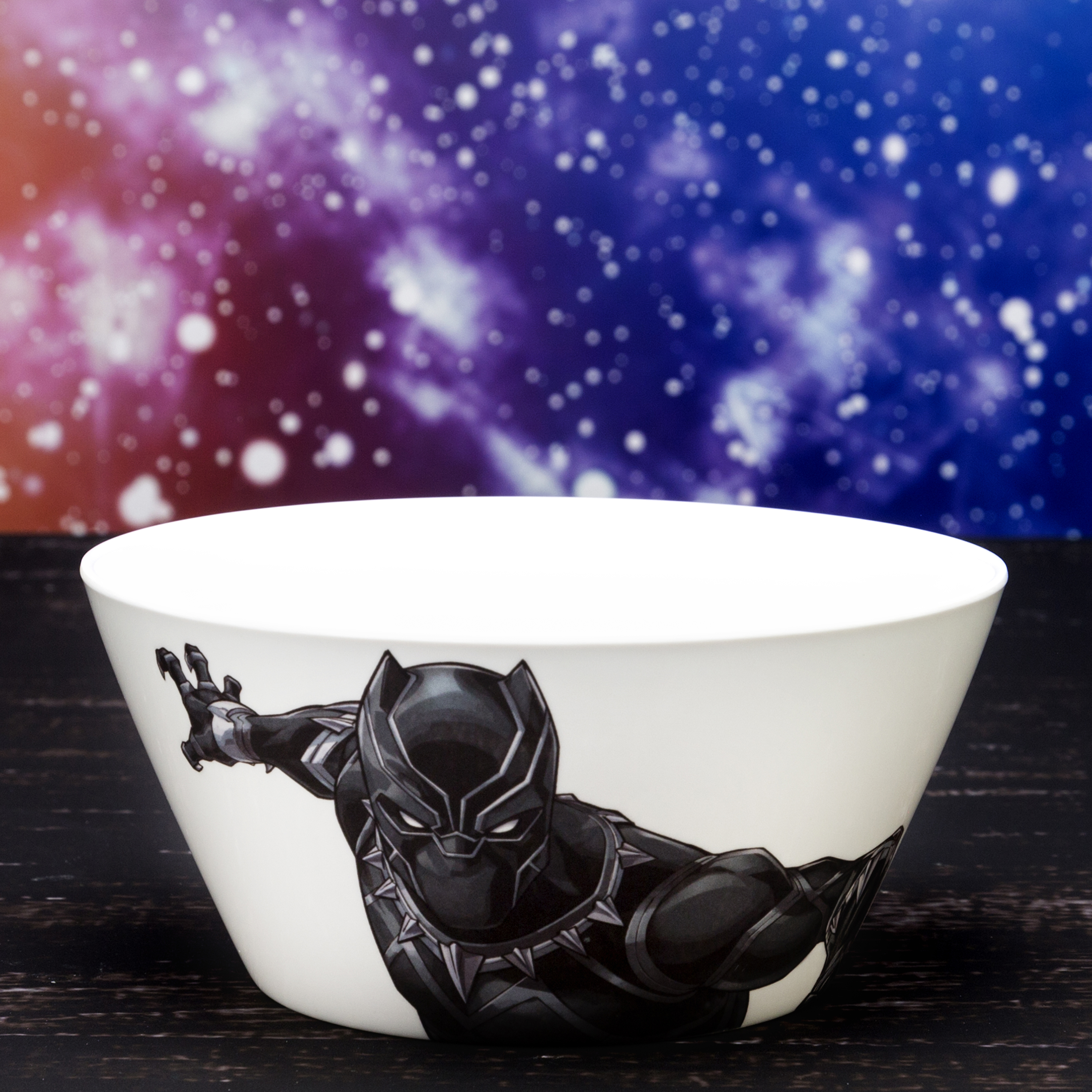 Marvel Comics Dinnerware Set, Black Panther & The Avengers, 2-piece set