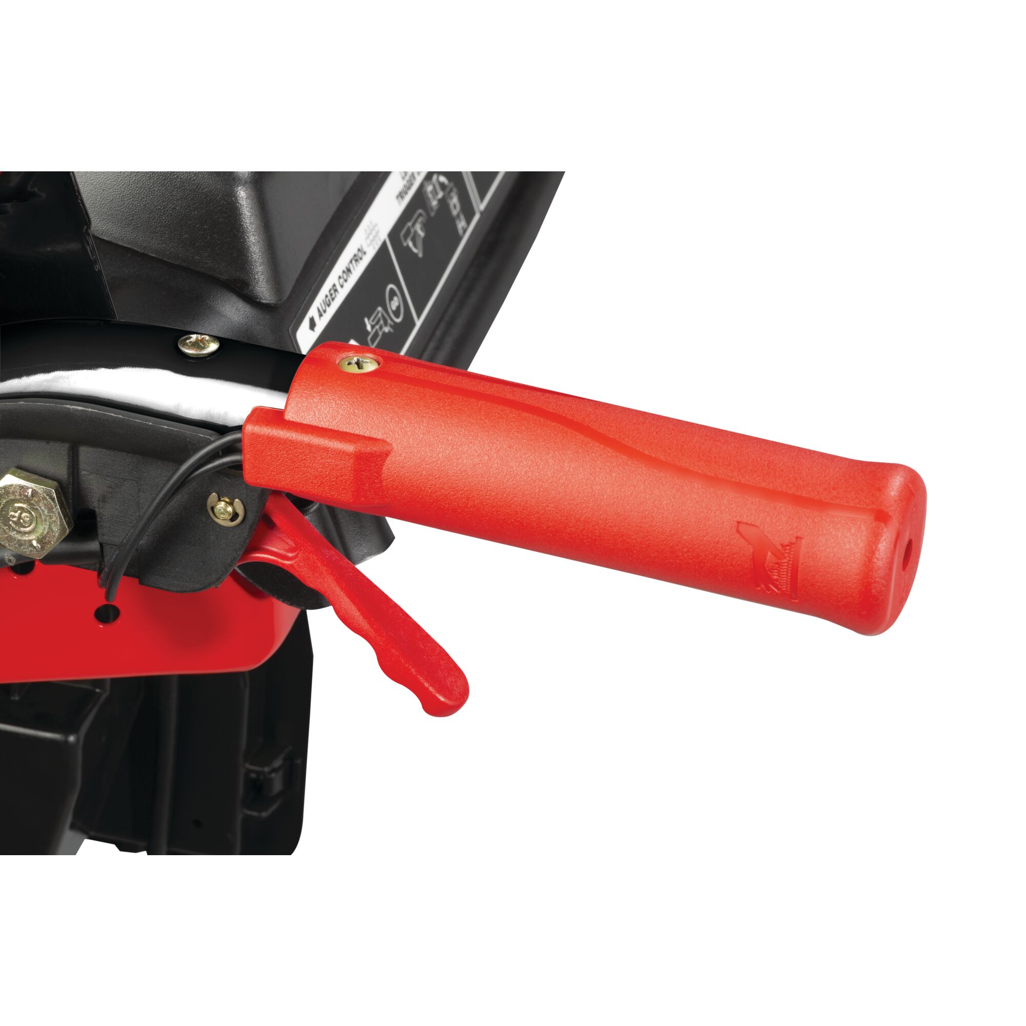 Heated hand grips feature in 30 inch 357 CC electric start two stage snow blower.
