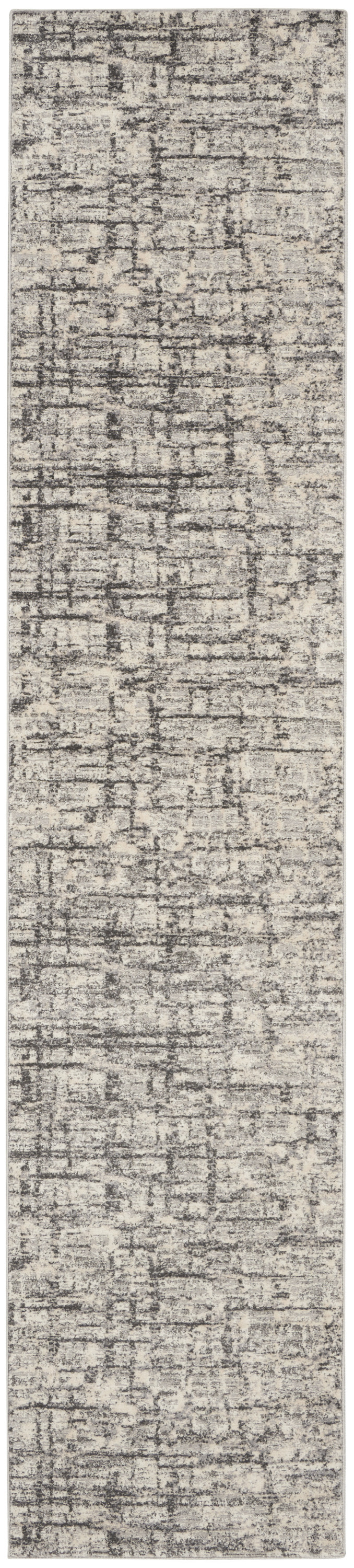 Calvin Klein CK950 Rush 2'3" x 10' Ivory Grey Modern Indoor Rug