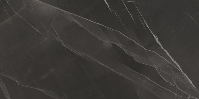 Evolve Black 24×48 Field Tile Polished Rectified