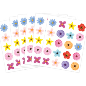 Wildflowers Stickers, Pack of 120