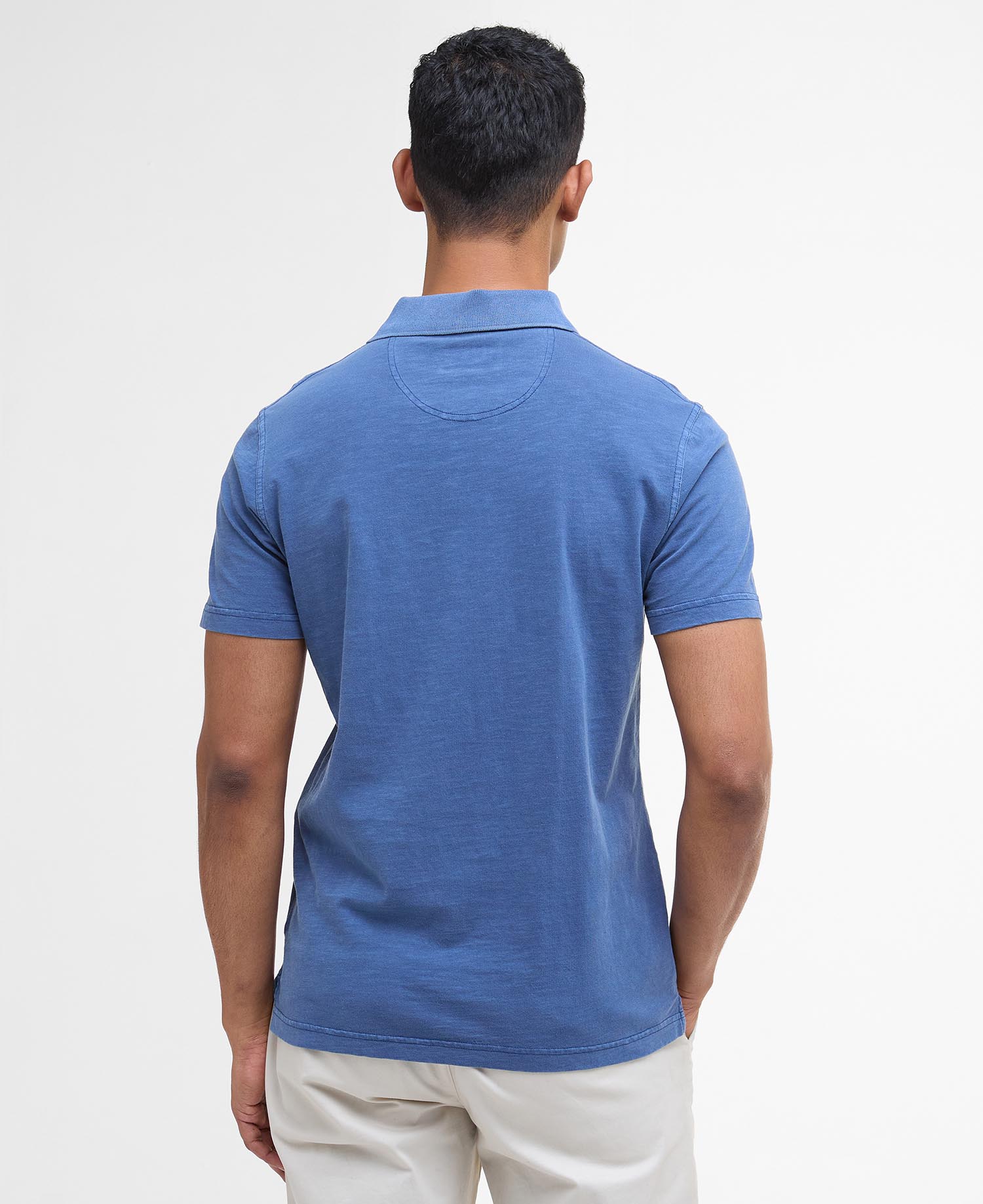 Pigment Dye Slub Polo Shirt image number 2