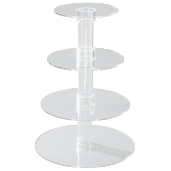 Clear Acrylic 4 Tier Cupcake Stand D9ab0112 86ad 4258 B10b 2fb378f27d23 ...