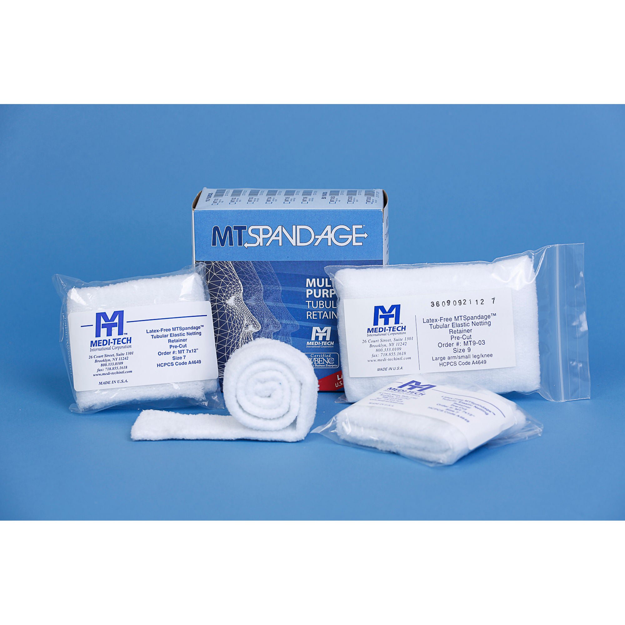 MT Spandage™ Elastic Net Retainer Dressing with Cut-Outs, Large Cranium Cap