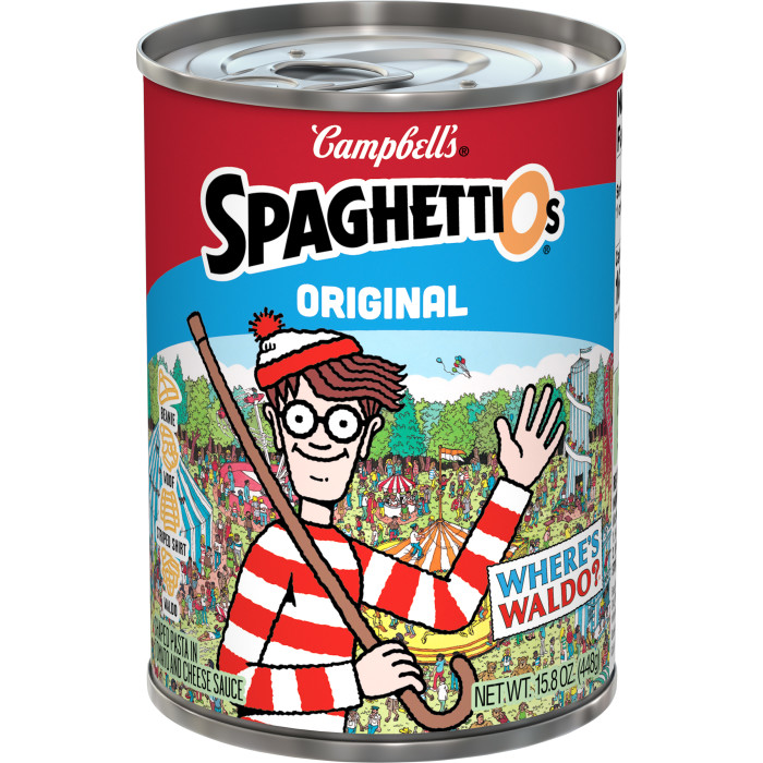 Canned Pasta With Where’s Waldo?® Shapes