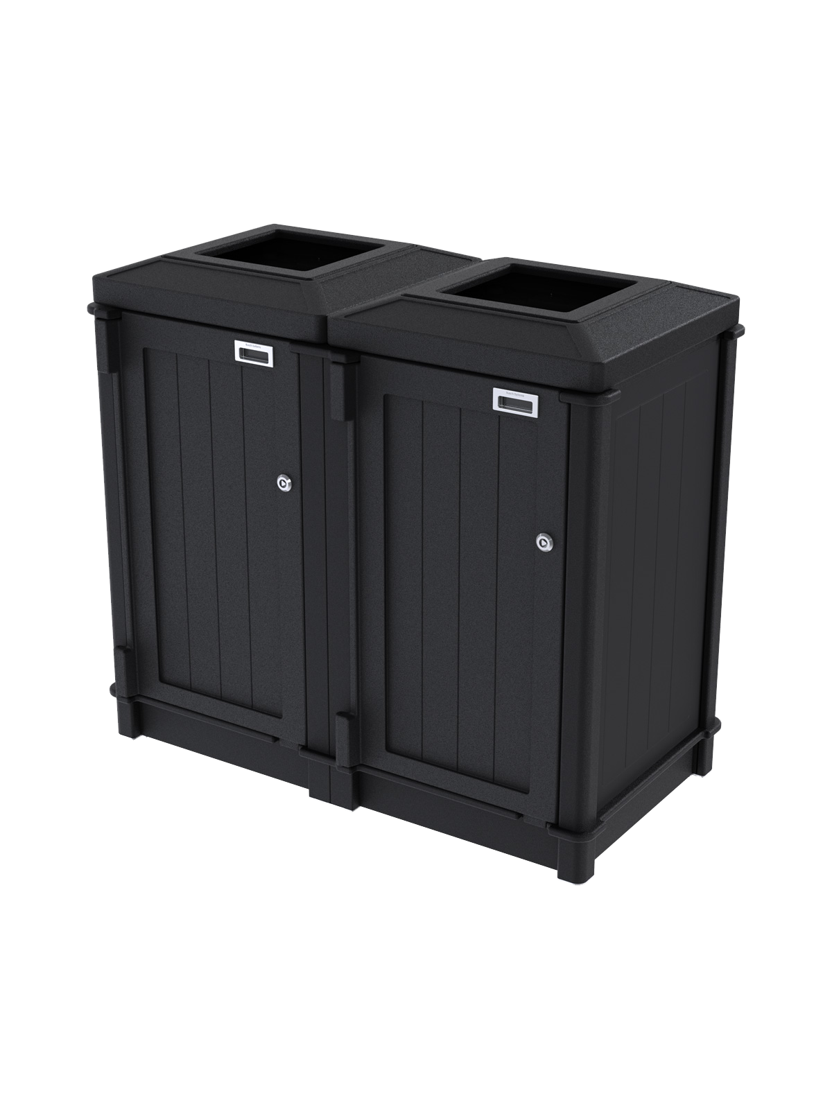 FUSION – Double – Unit – Top Load – Full – Black