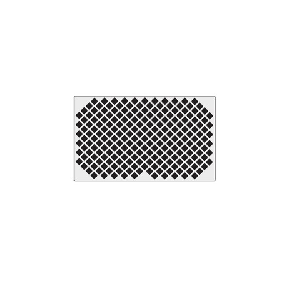 FASCIA | CROSS PATTERN HVAC GRILLE, 10X6