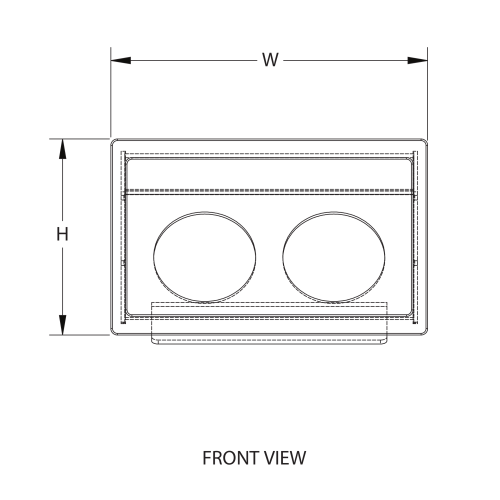 Engineering front view
