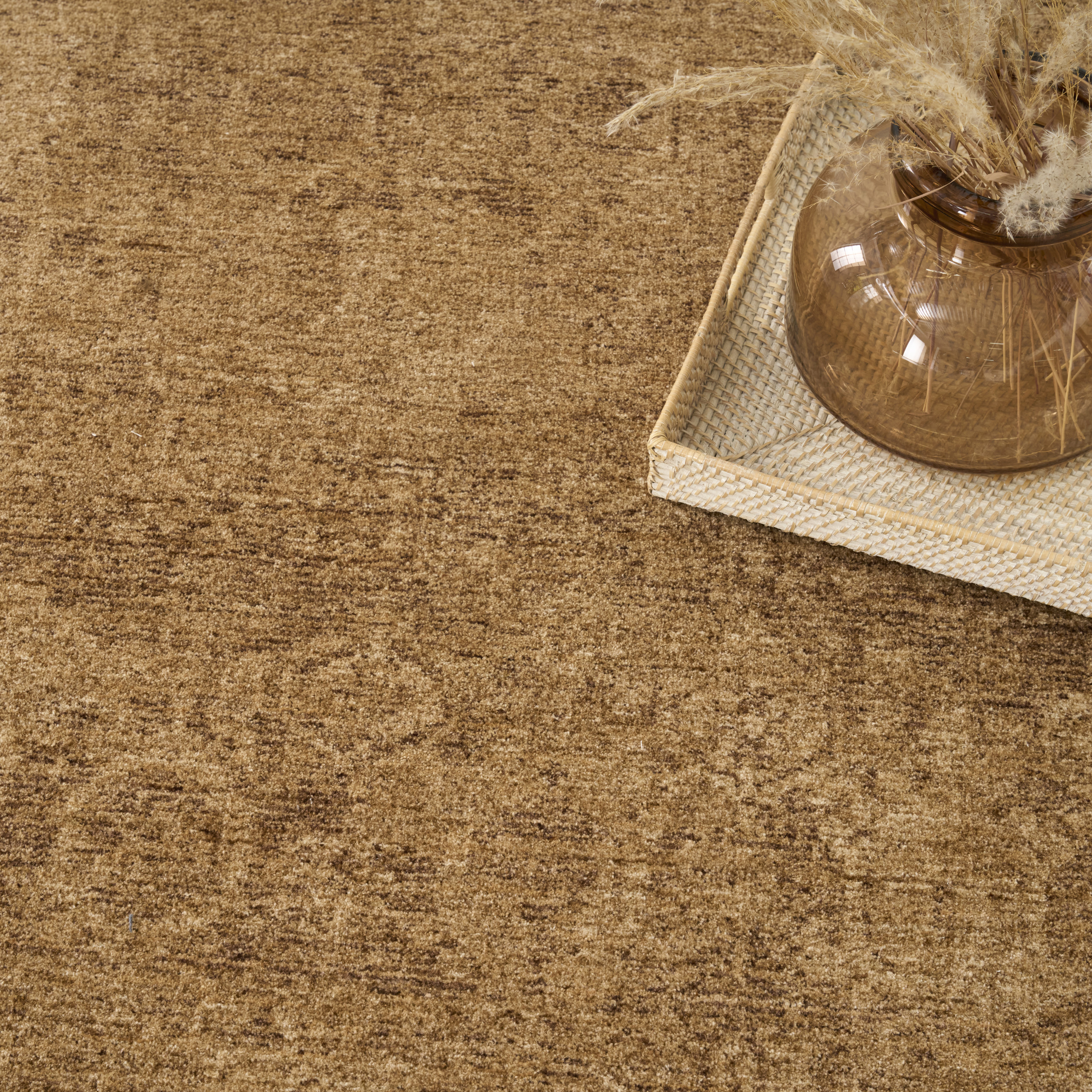 DKNY Pure Shades 4' x 6' Latte Vintage Indoor Rug