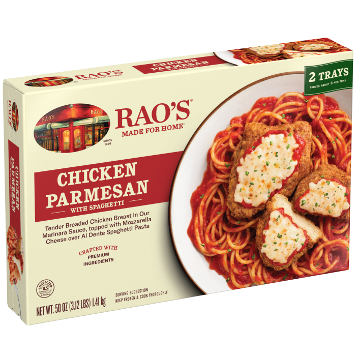 Chicken Parmesan with Spaghetti Frozen Meal, 50 oz - Left angle Image