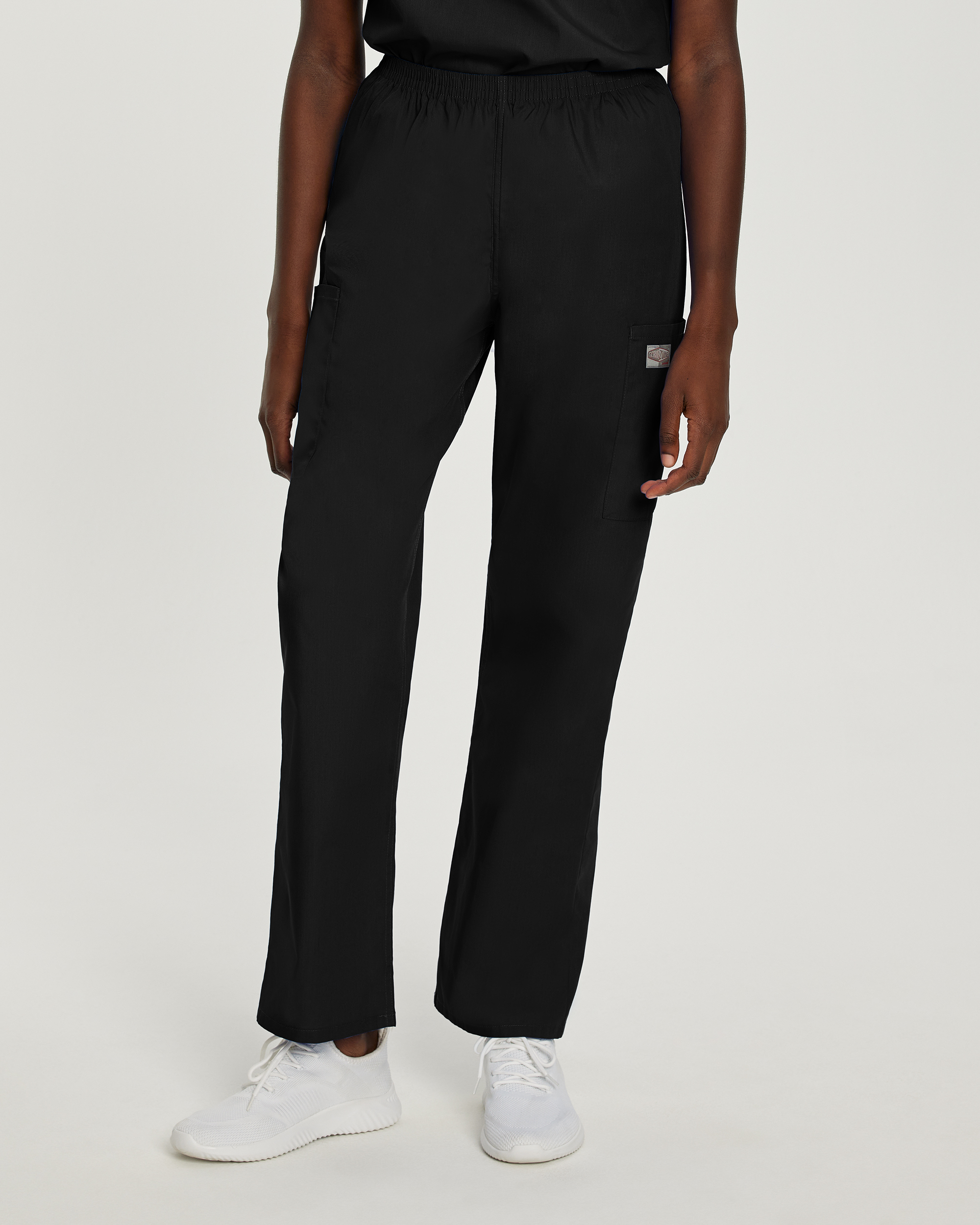 Landau Scrub Zone Women&#8216;s Cargo Scrub Pants-Landau