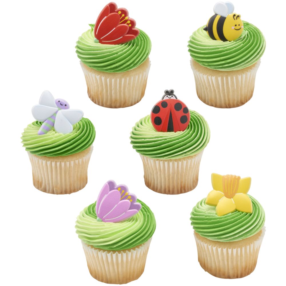 Image Cake Springtime Blooms