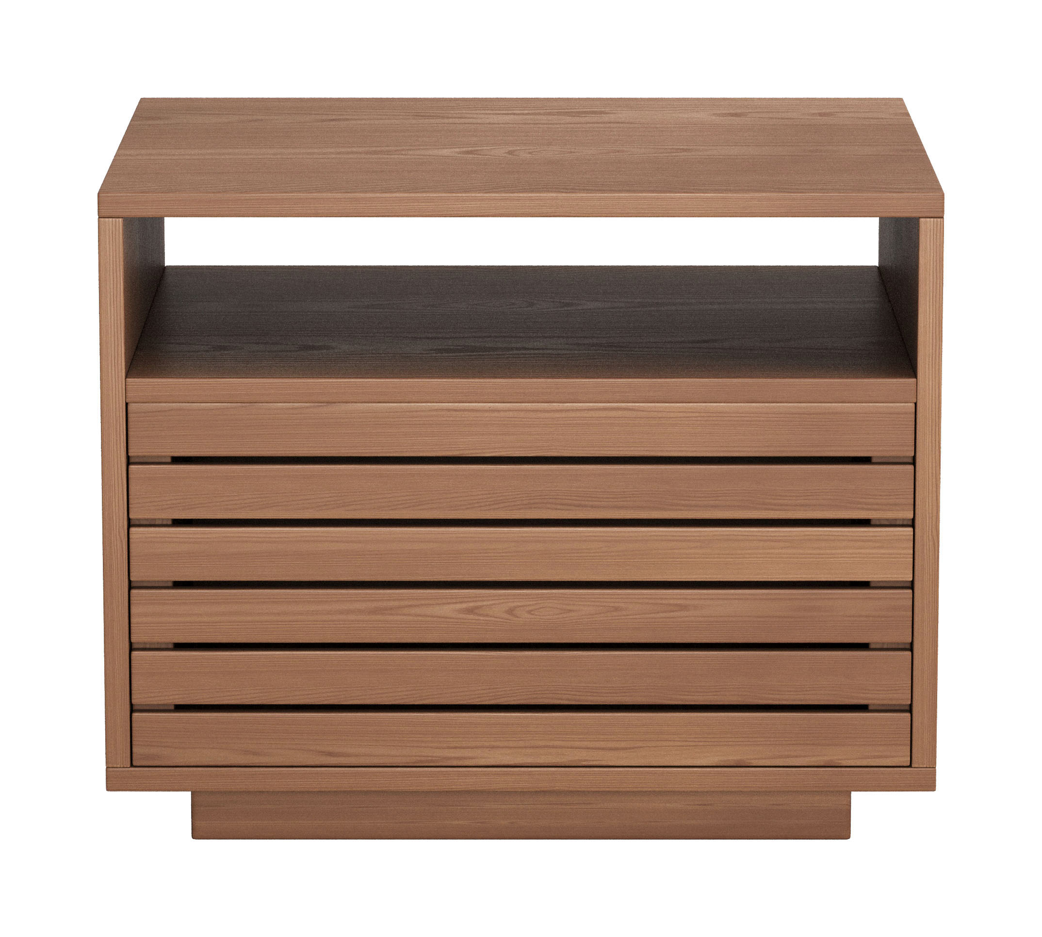 Slit Nightstand Walnut product image