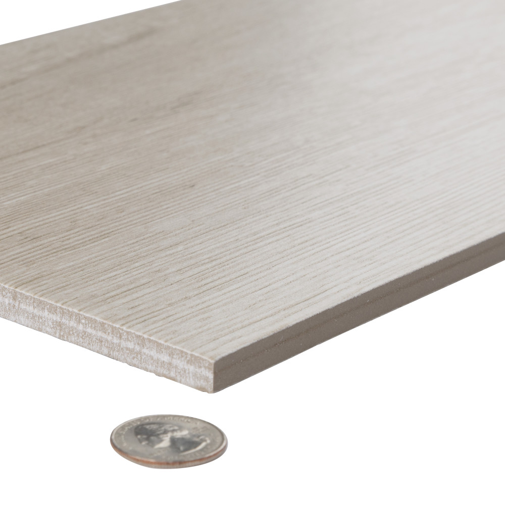 Llama Almond 8-1/2 in. x 35-1/2 in. Porcelain Floor and Wall Tile