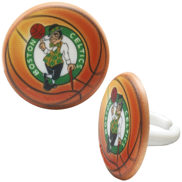 NBA Team Basketball Cupcake Rings