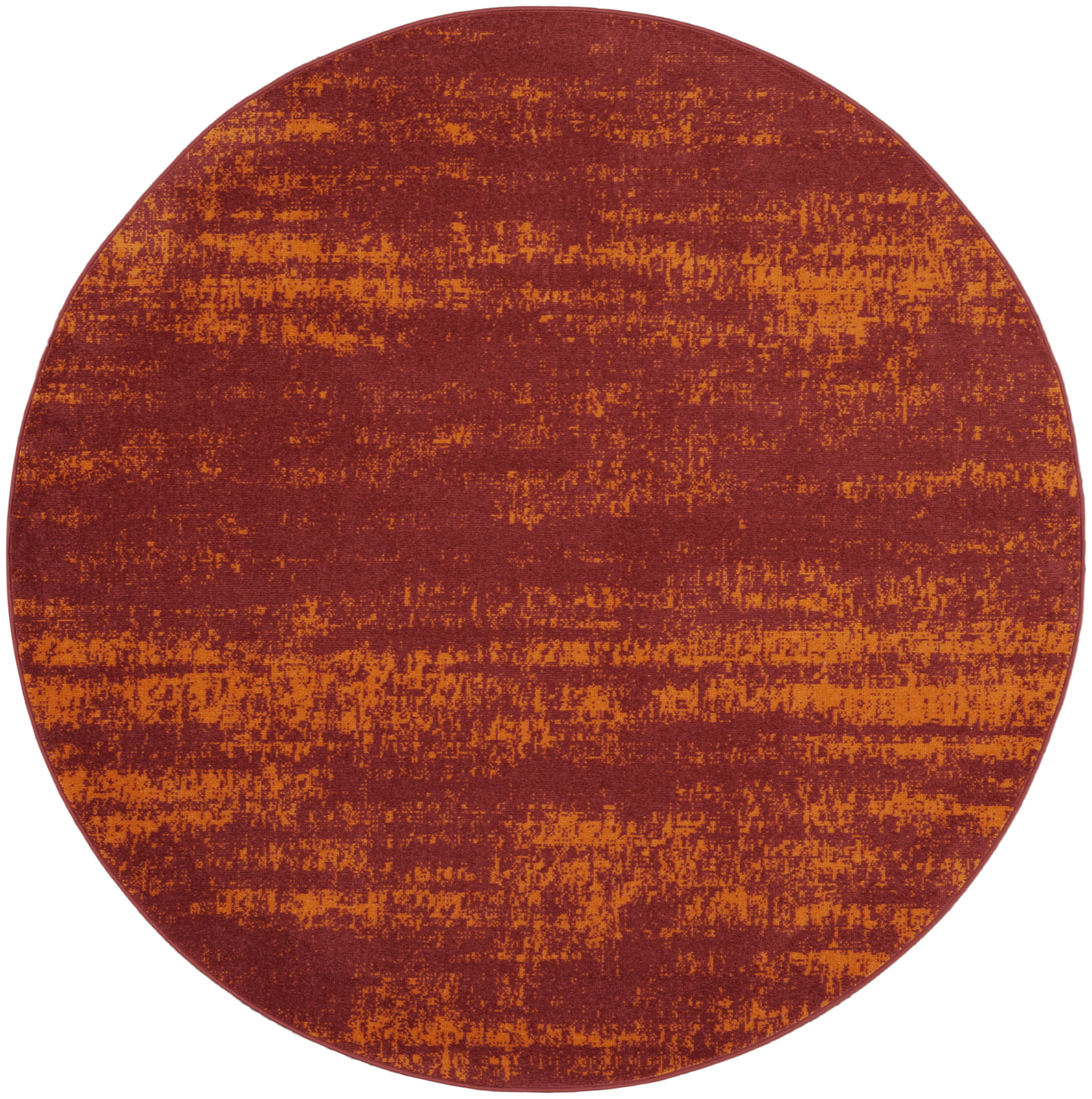 Nourison Nourison Essentials 8' x Round Red Modern Rug