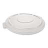 Rubbermaid Commercial, BRUTE, Self-Draining, Round, Resin, 55 gal, White, Receptacle Lid