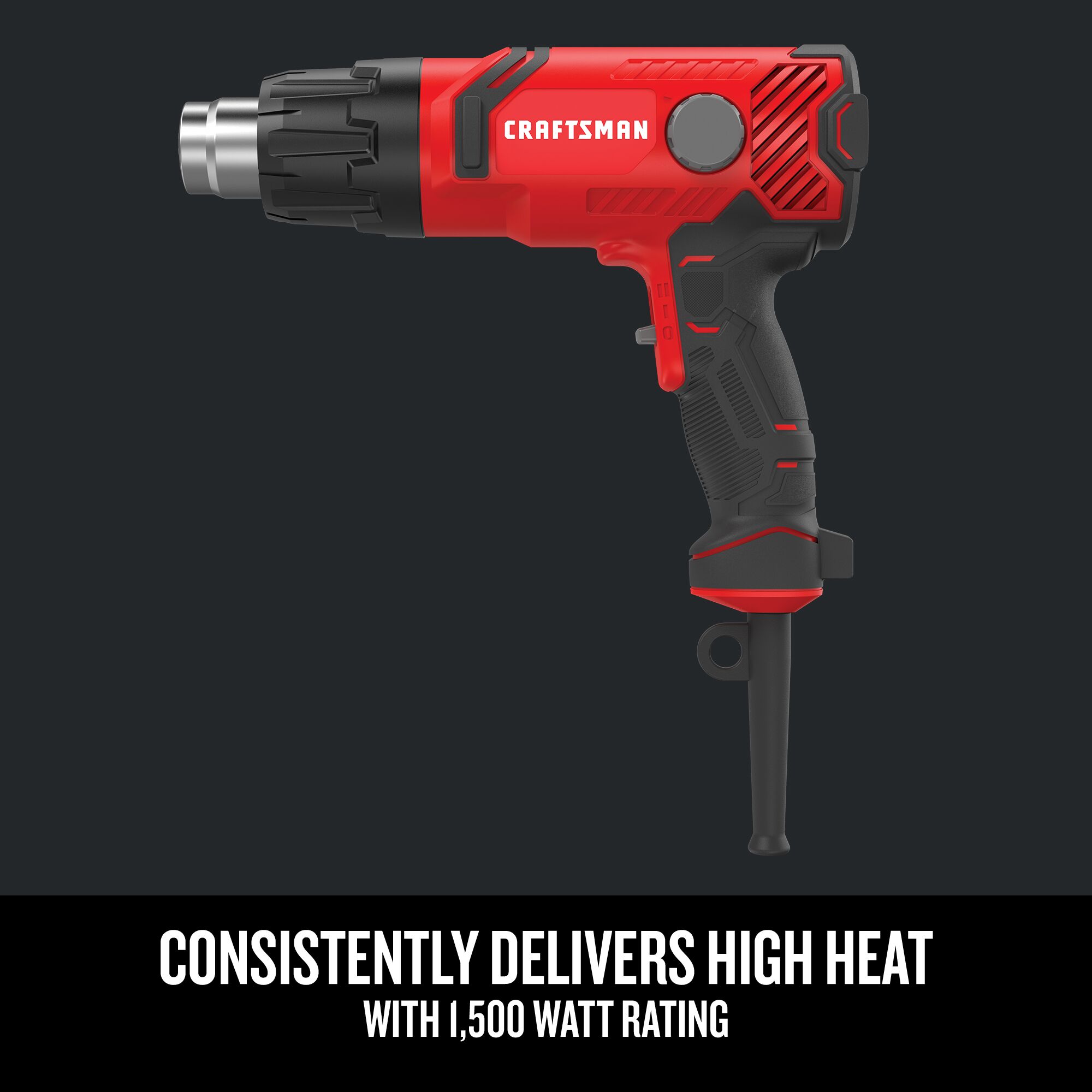 Graphic of CRAFTSMAN Heat Gun highlighting product features