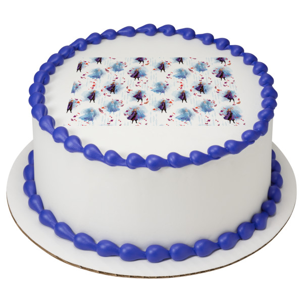 Disney Frozen II Sisters PhotoCake® Edible Image®