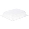 Half-size 2 ½-inch-deep Super Pan® clear low-temperature plastic pan
