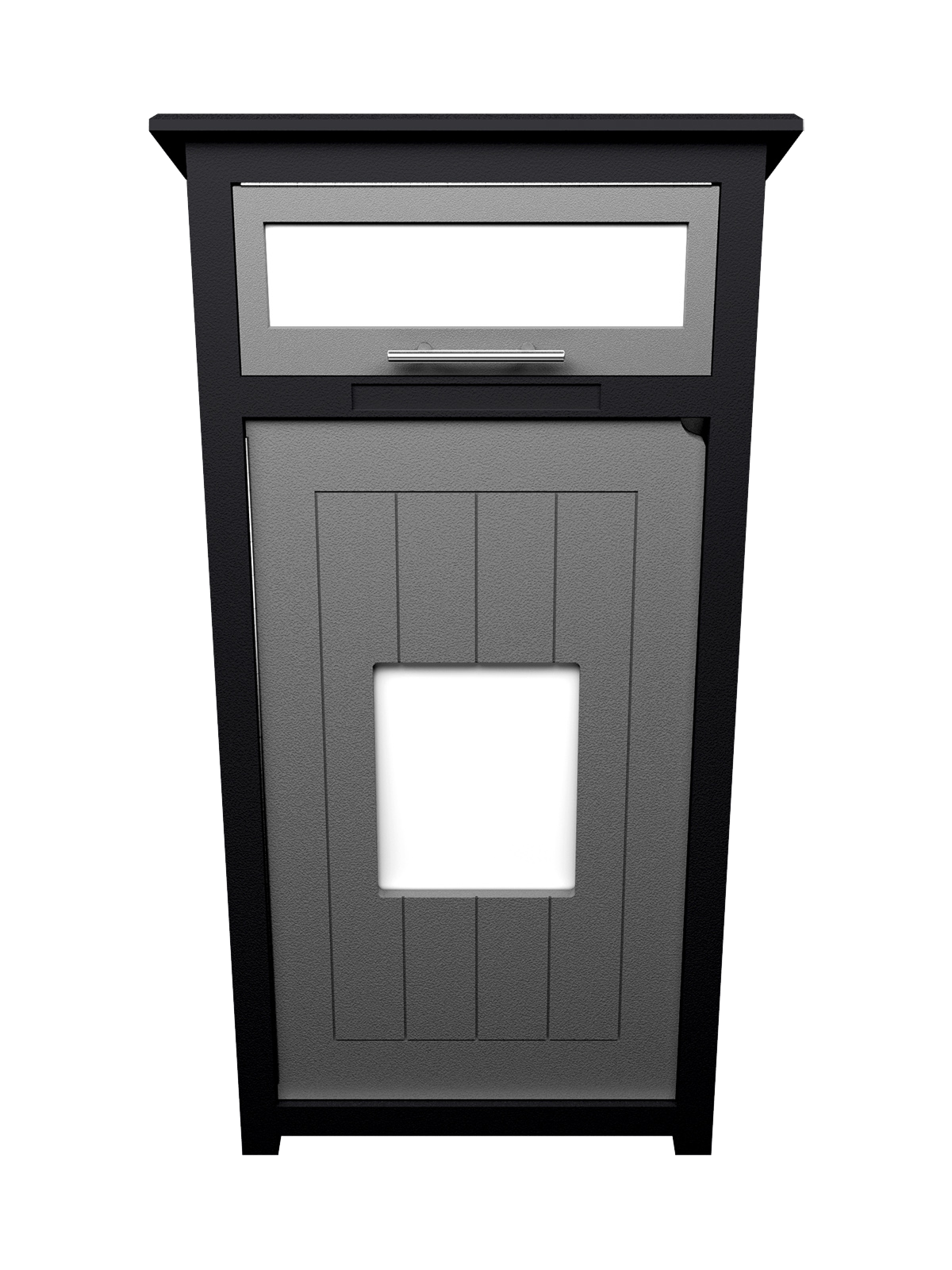 Busch Systems Aspyre Collection Aura Series single in grey and black with rodent proof door
