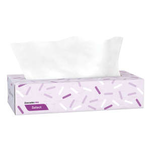 Cascades Pro, Select, Facial Tissue, 2 ply, White