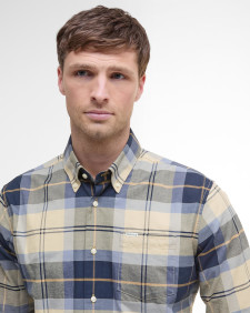 Eden Regular Long-Sleeved Shirt River Birch Tartan