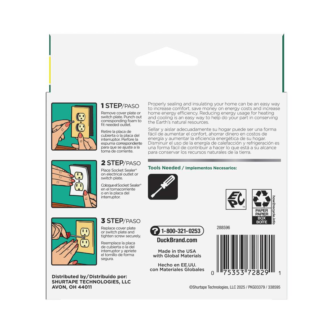 Duck® Socket Sealers® Universal