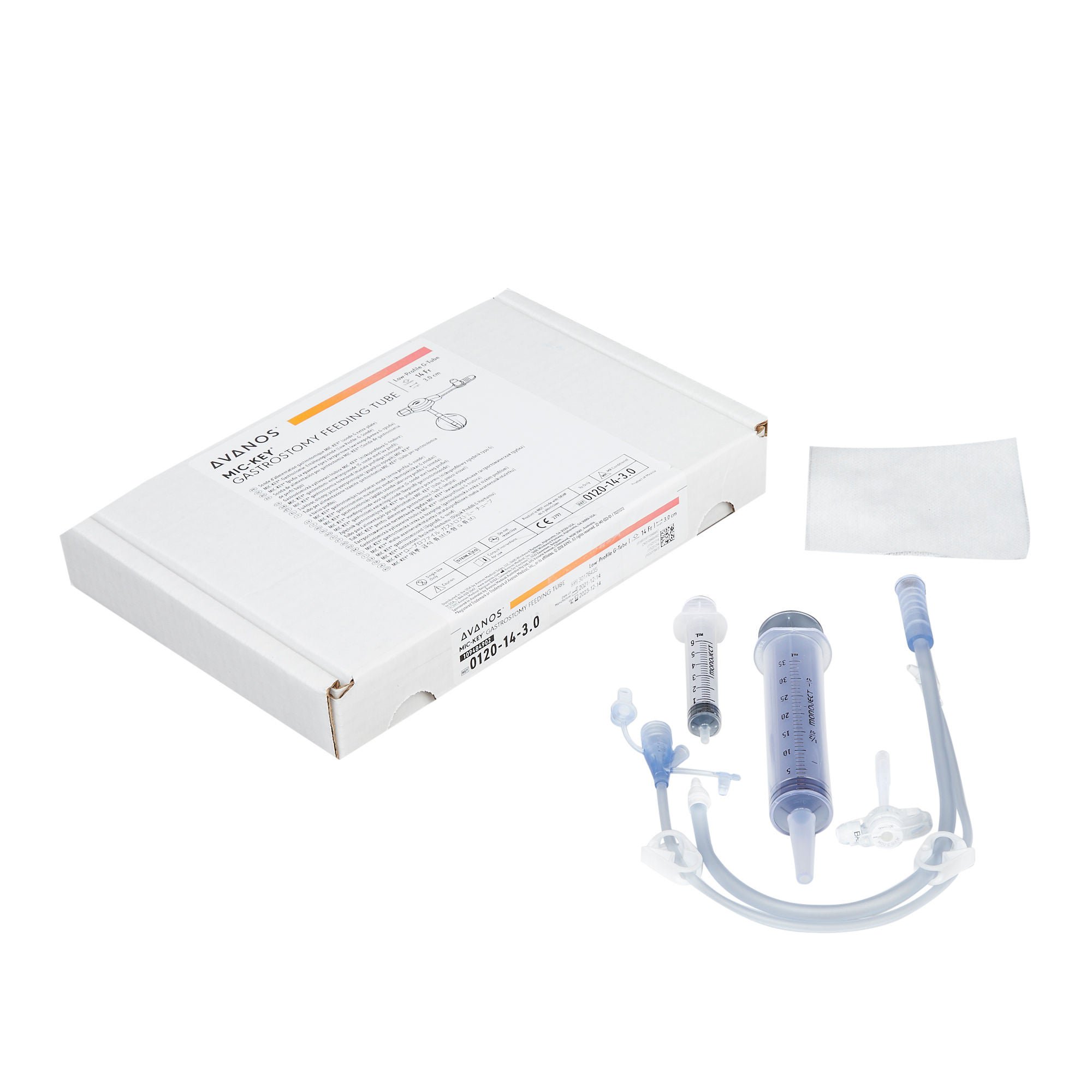 Mic-Key® Low Profile Gastrostomy Feeding Tube Kit, 14 Fr., 3.0 cm Tube