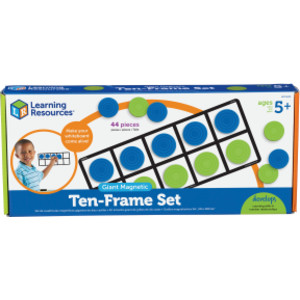 Giant Magnetic Ten-Frame Set