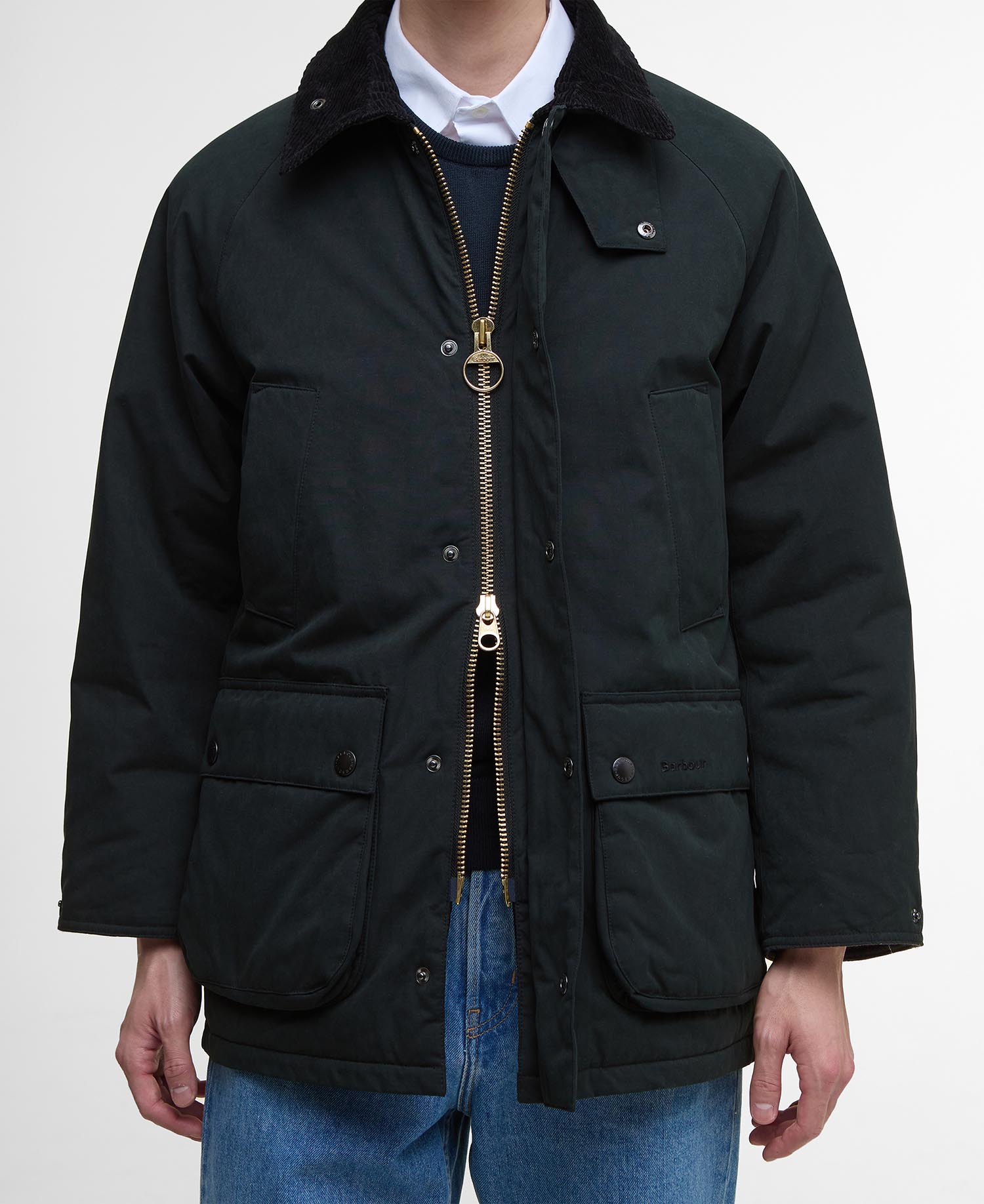 Oversized Bedale Padded Casual Jacket image number 6