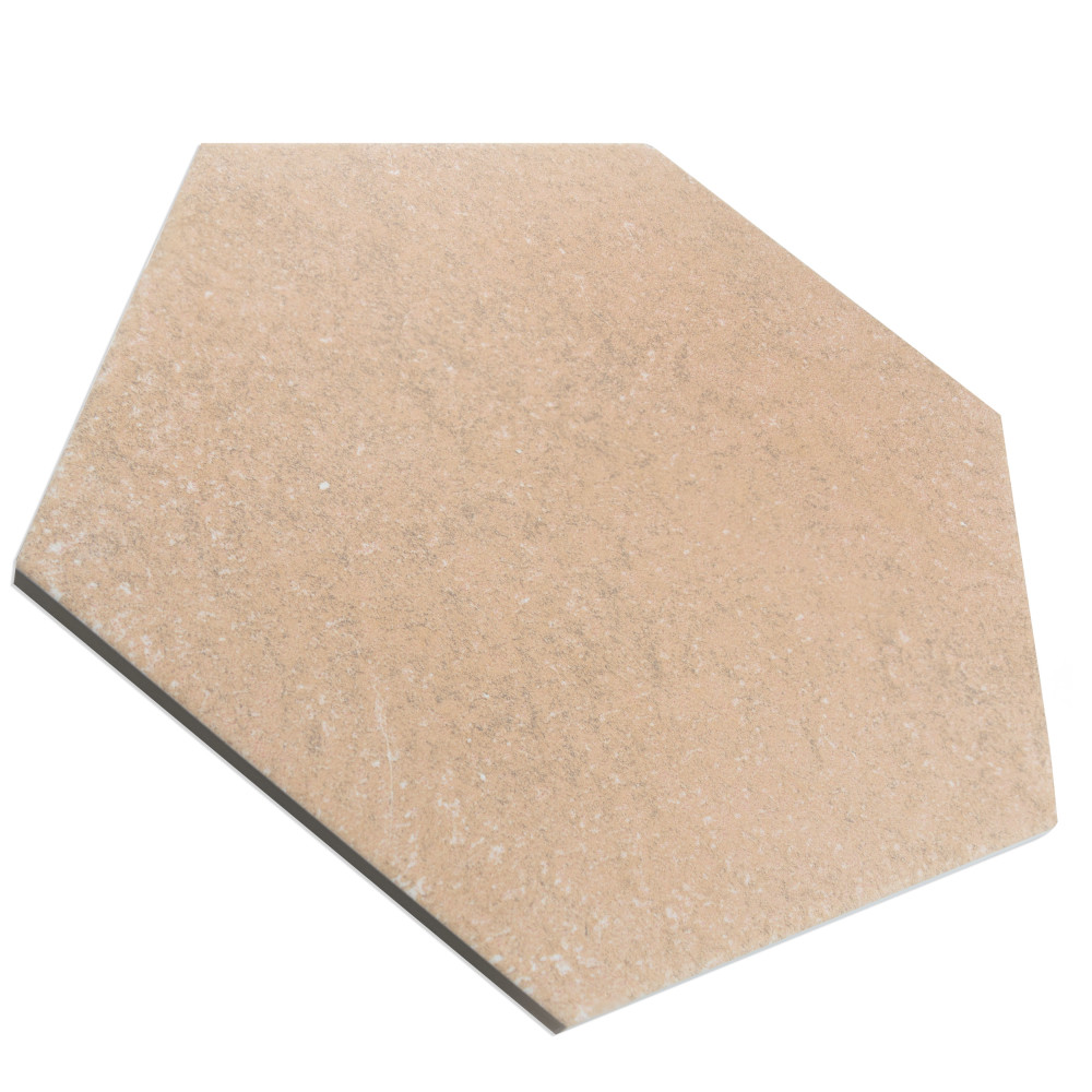 Atlas Hex Cotto 8-5/8 in. x 9-7/8 in. Porcelain Floor and Wall Tile