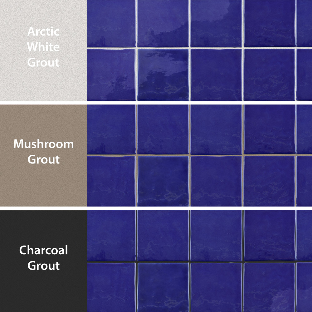 Viva Azul 4 in. x 4 in. Ceramic Wall Tile