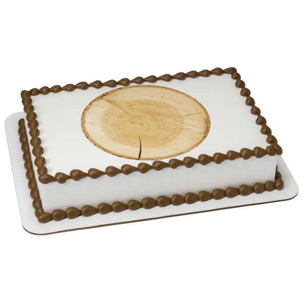 Log Slice PhotoCake® Edible Image®