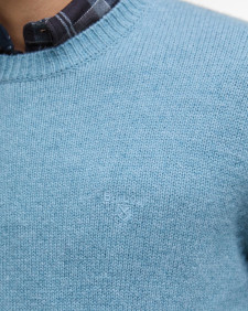 Covent Crew Neck Jumper Bluestone