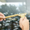 Unger, GoldenClip, 10", Brass Squeegee Channel