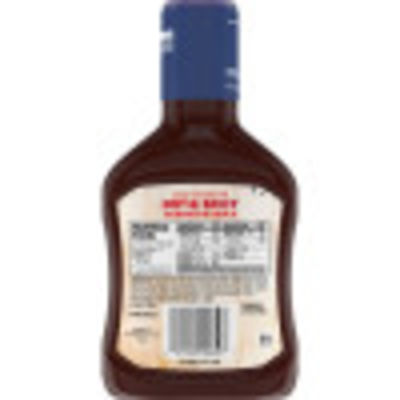 Kraft Slow Simmered Hot & Spicy Barbecue Sauce 17.5 oz Bottle