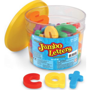 Jumbo Magnetic Letters and Numbers, Lowercase Letters