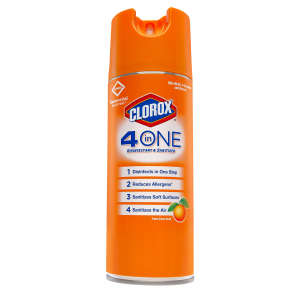 Clorox, Disinfectant & Sanitizer, Citrus, Aerosol, Air Freshener, 14 oz Aerosol Can