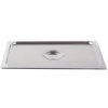 Full-size Super Pan V® solid stainless steel cover