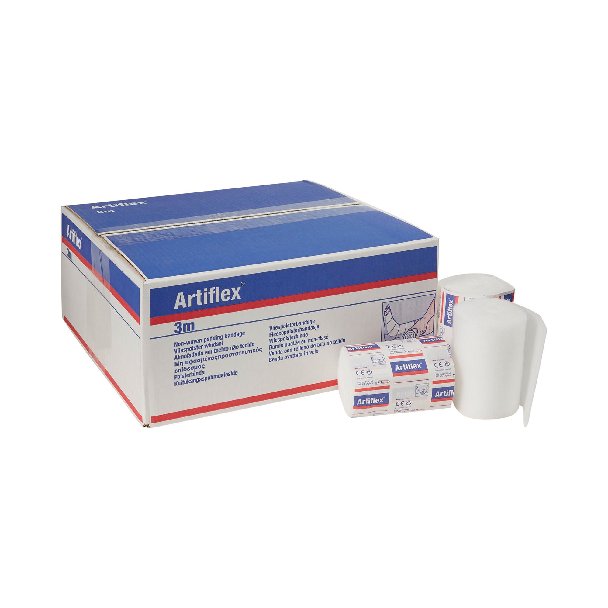 Artiflex® White Undercast Padding Bandage, 10 Centimeter x 3 Meter